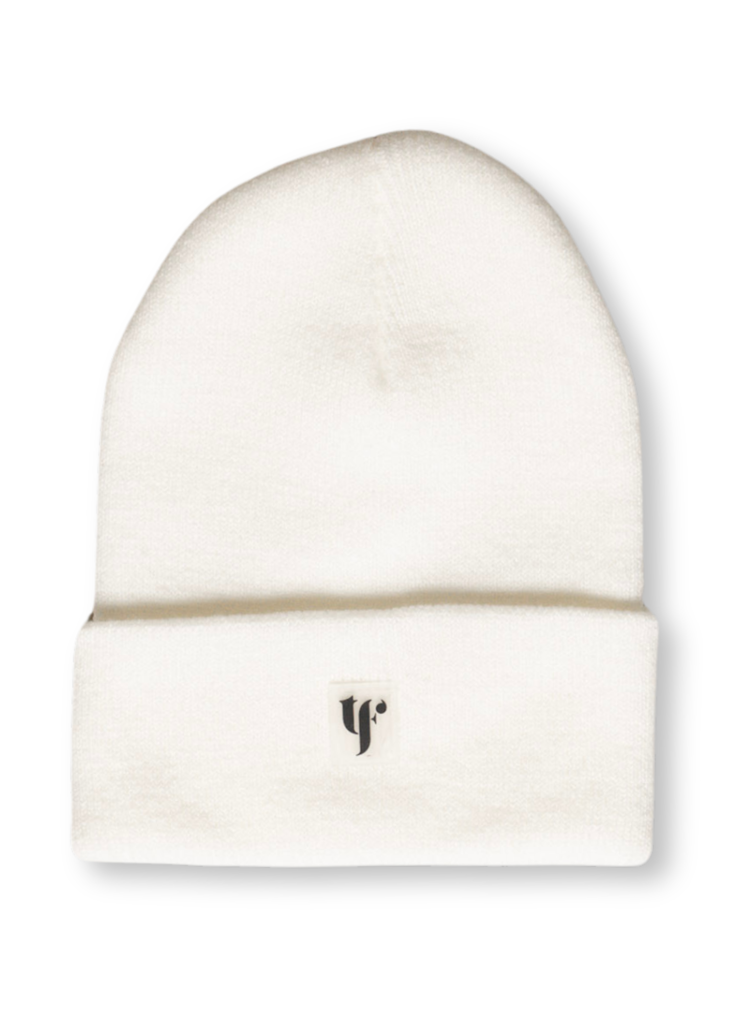 Ribbed Knit Beanie - Ivory