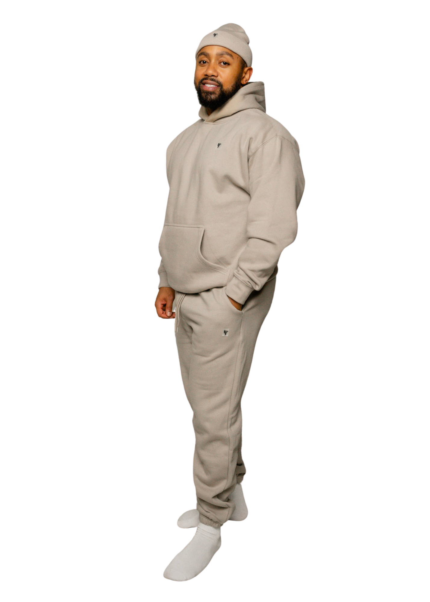 Heavyweight Fleece Jogger - Sand