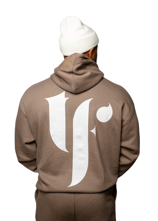 Heavyweight Fleece Hoodie - Mocha