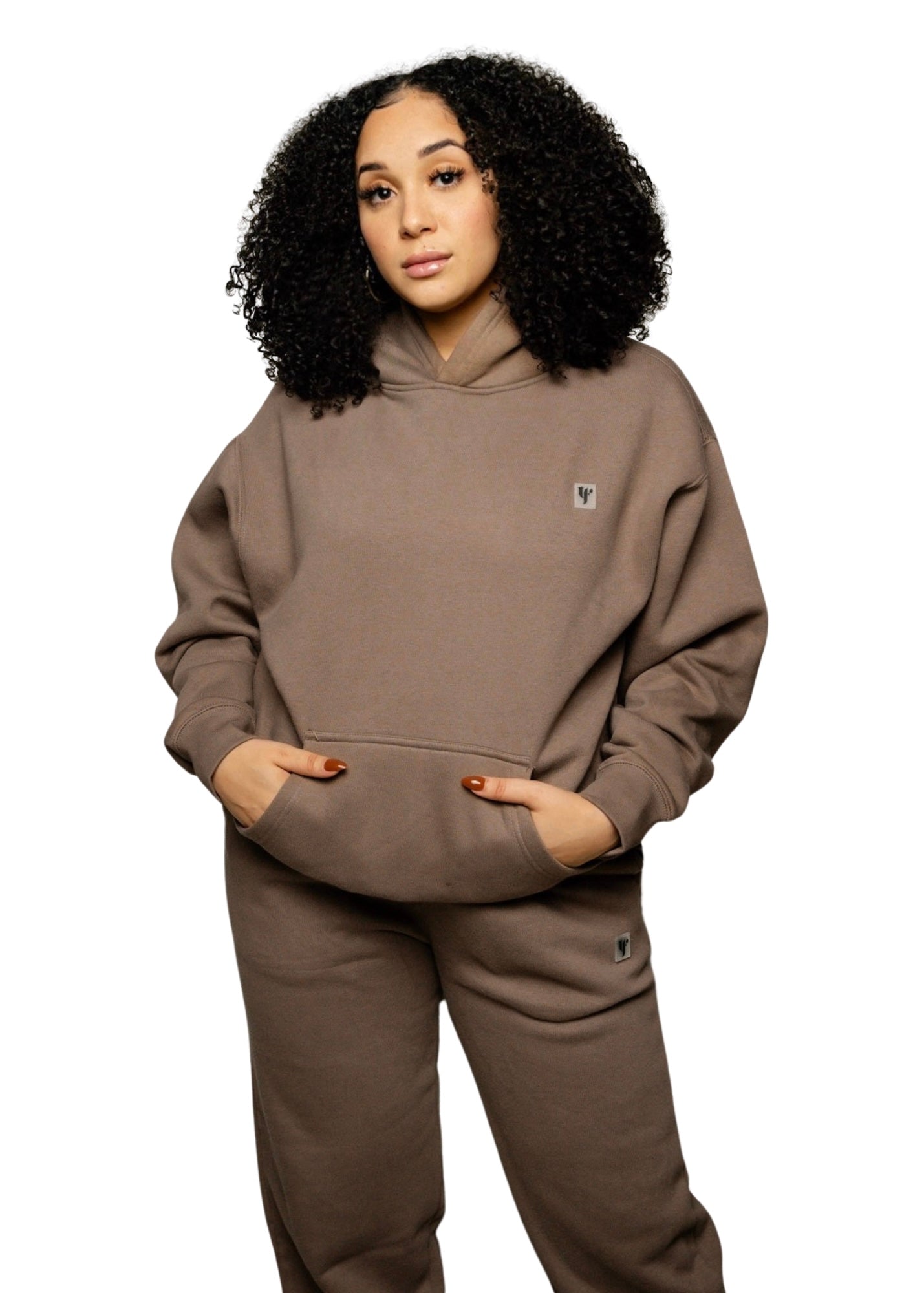 Heavyweight Fleece Hoodie - Mocha