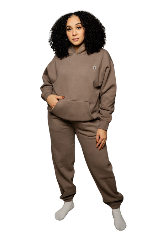 Heavyweight Fleece Jogger - Mocha