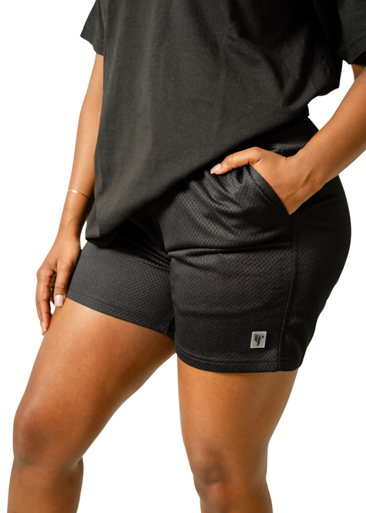 Mesh Shorts - Black