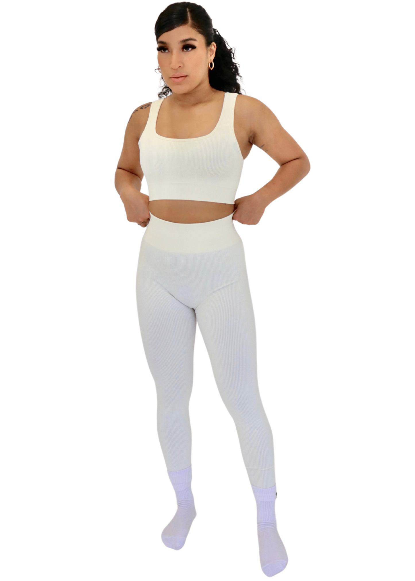 Yana Leggings - Ivory