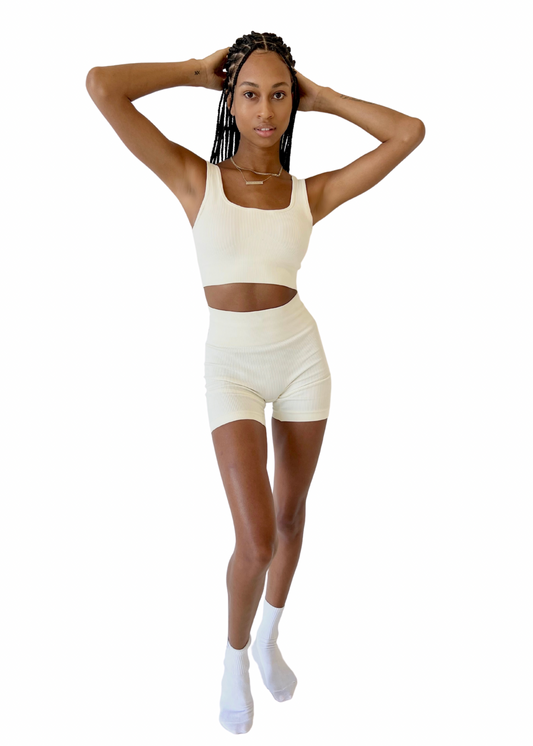 Yana Shorts - Ivory