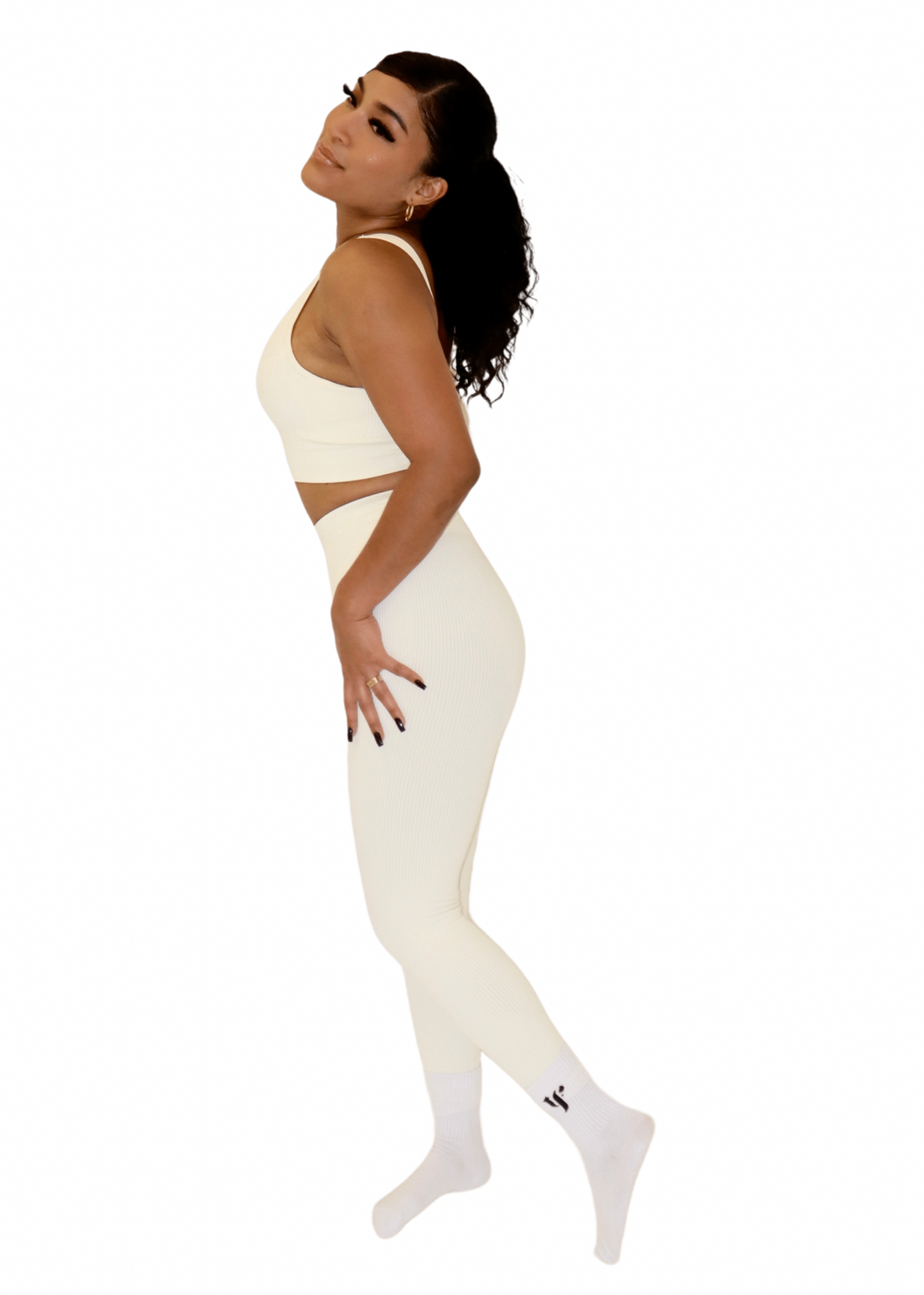 Yana Leggings - Ivory